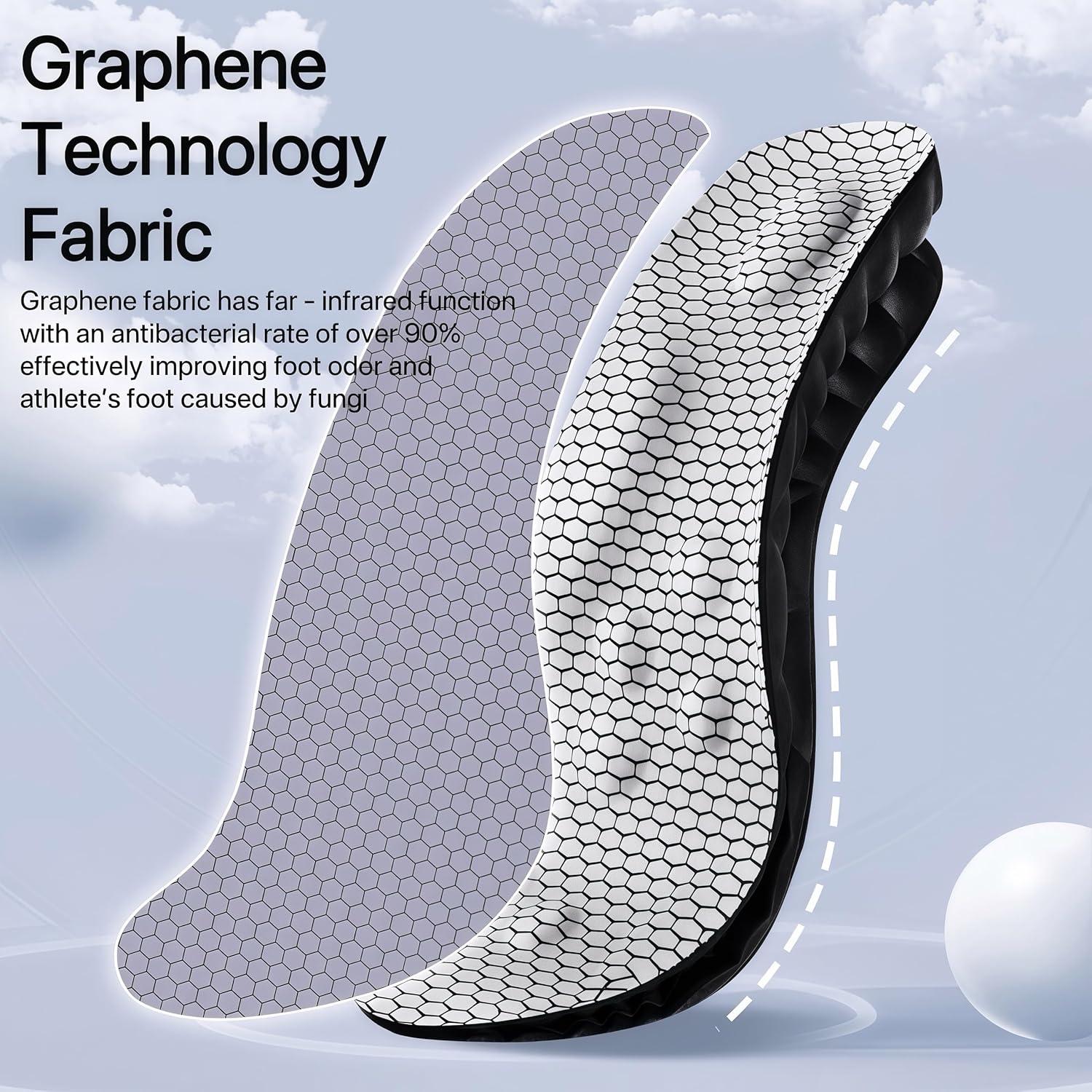 Plantillas Ortopédicas Dreamust 4D para Alivio de Dolor - Negro S