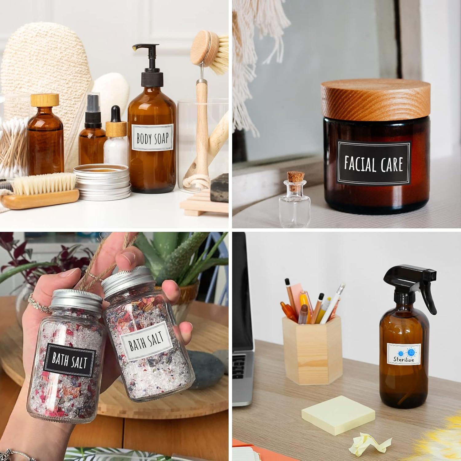 Etiquetas Impermeables Autoadhesivas Segbeauty 84 Piezas