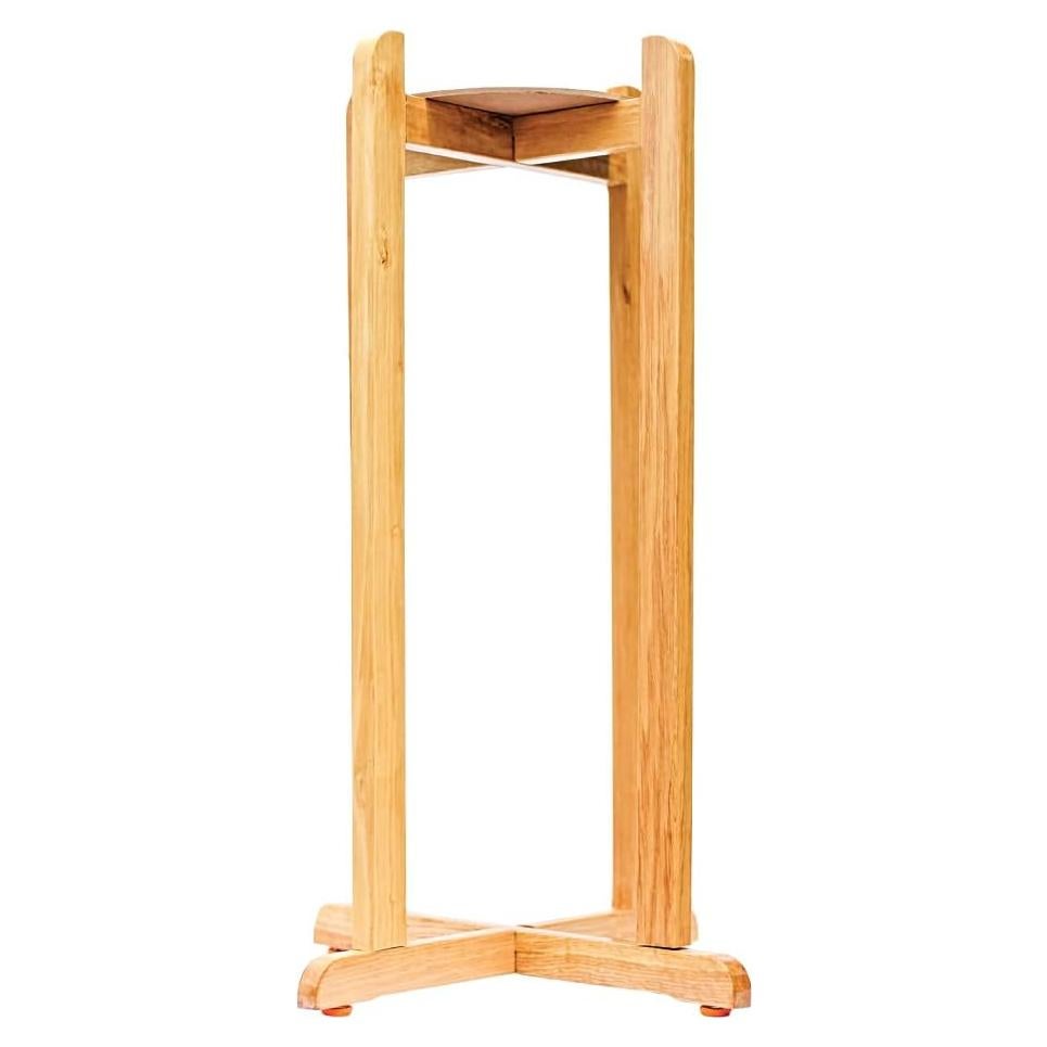 Soporte de Piso Madera Natural New Wave 68.58 cm Montaje Fácil