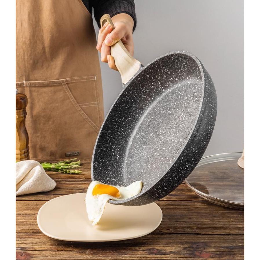 Juego de Sartenes Antiadherentes Motase 3 Pzs 20.3-27.9 cm