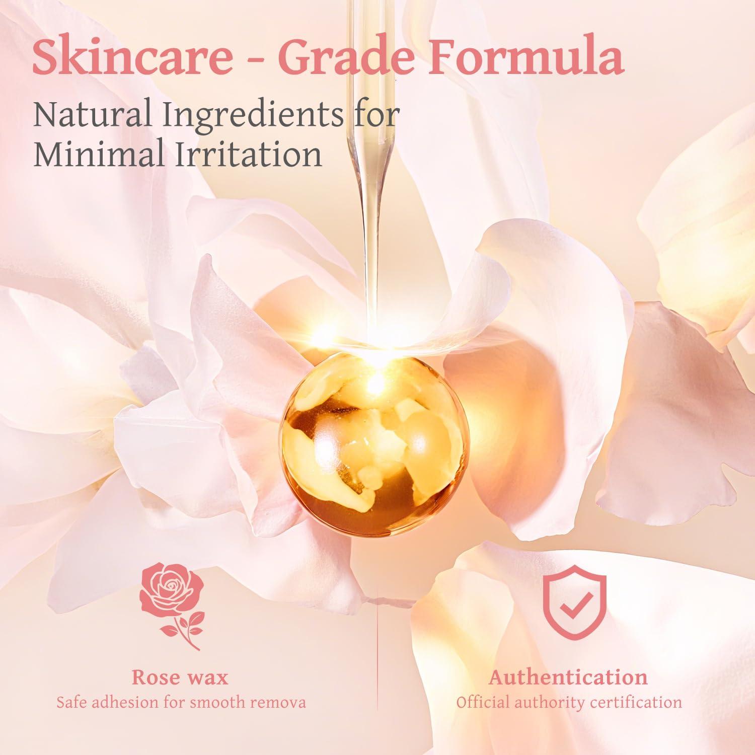 Tiras de Cera Depilatorias WaxPro - 60 Unidades Rosa