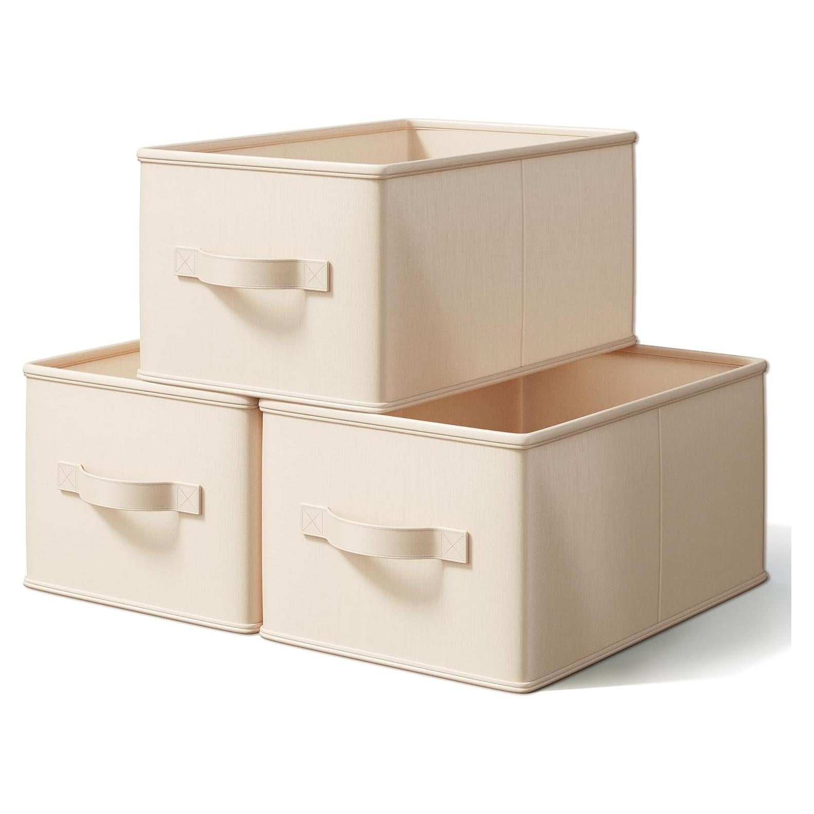 Cajas de Almacenamiento Plegables LayerSpace Rosa Blush 3 Piezas