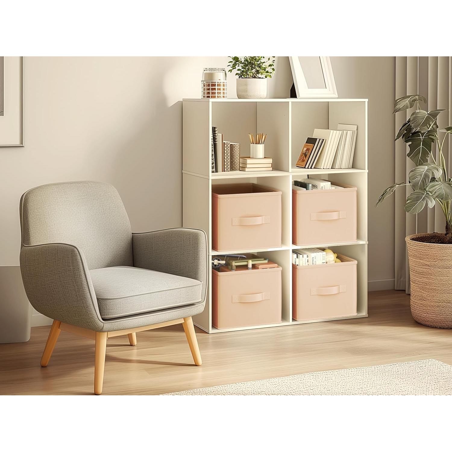 Cajas de Almacenamiento Plegables LayerSpace Rosa Blush 3 Piezas