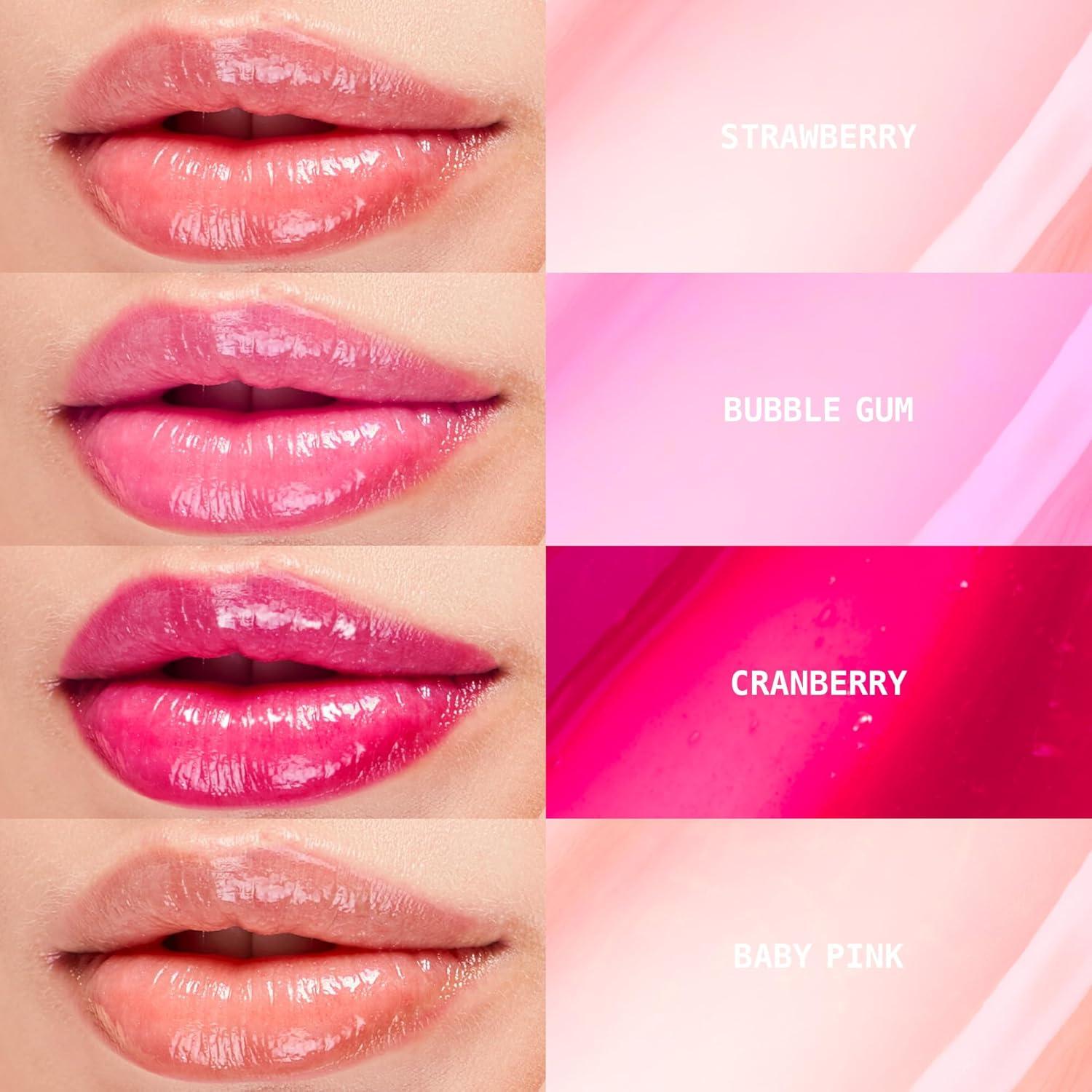 Aceite Labial Ruby Kisses Hidratante Rosa Bebé 27g