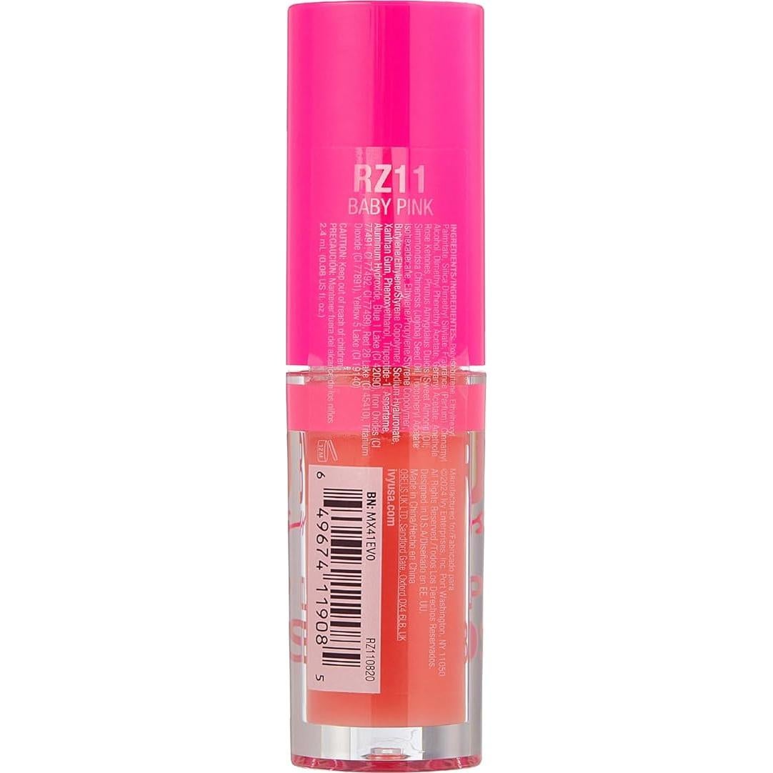 Aceite Labial Ruby Kisses Hidratante Rosa Bebé 27g