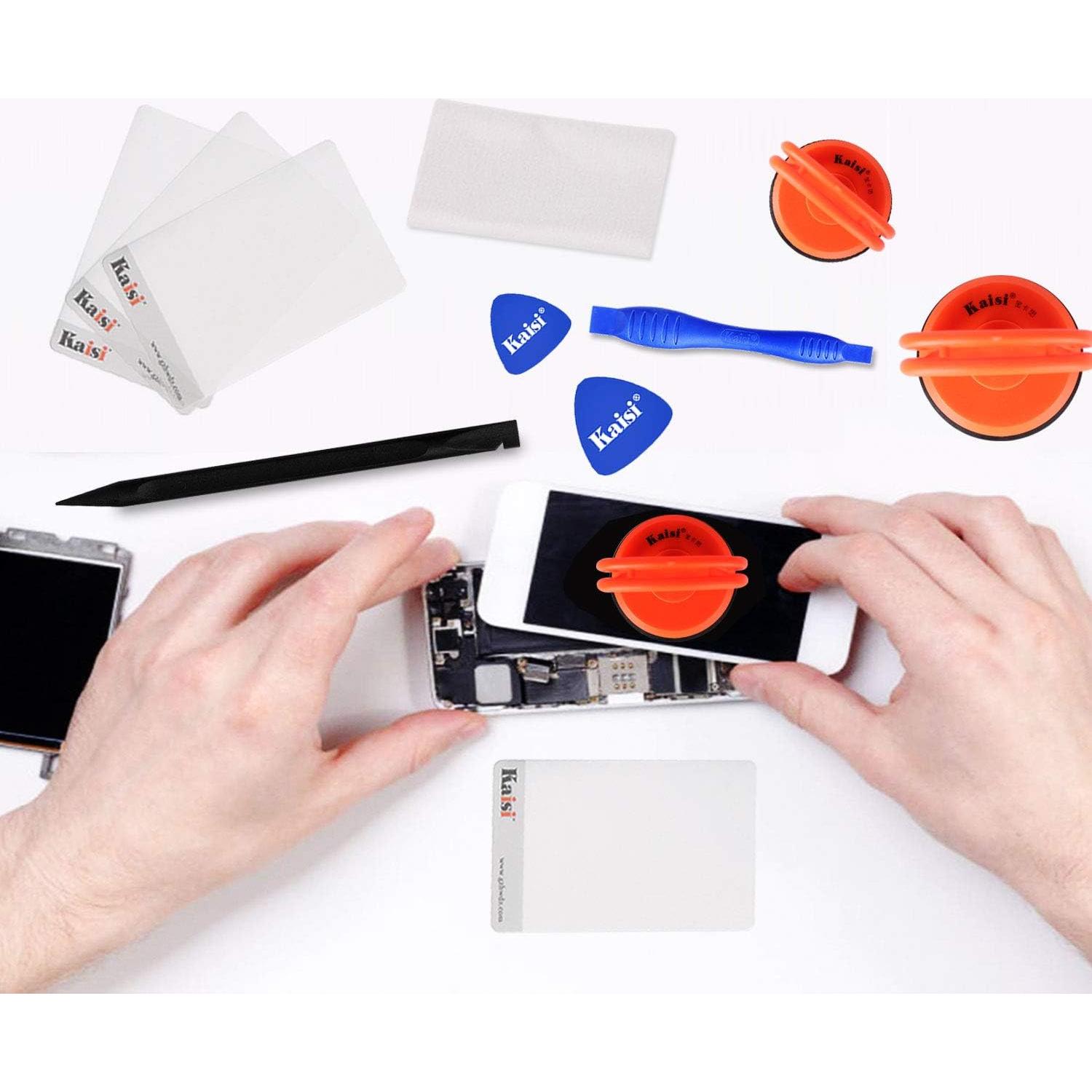 Kaisiking Kit 11 PCS Ventosas Herramientas Apertura Pantalla