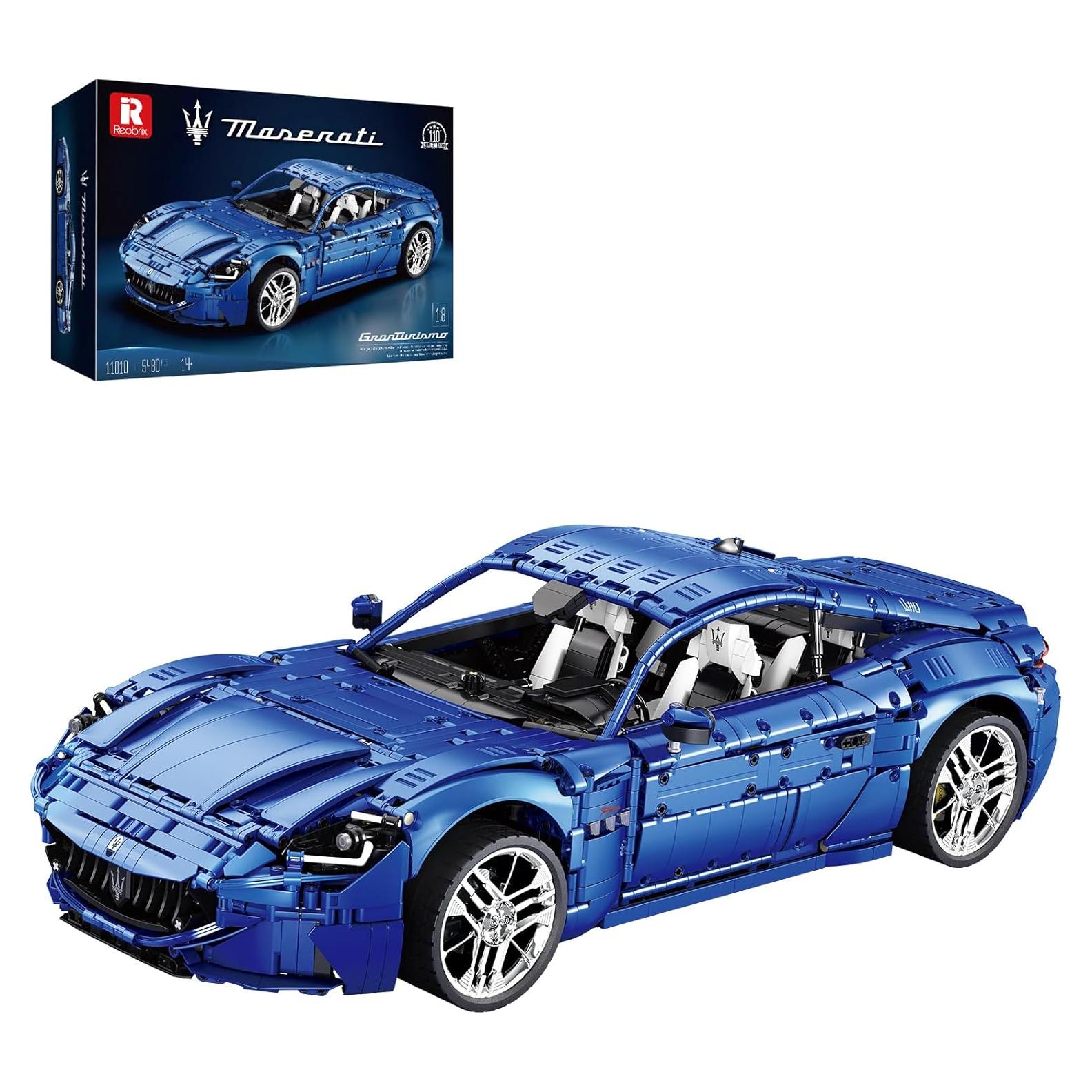 Juego de Bloques de Construcción Coche Deportivo Reobrix 11010 5480 Piezas