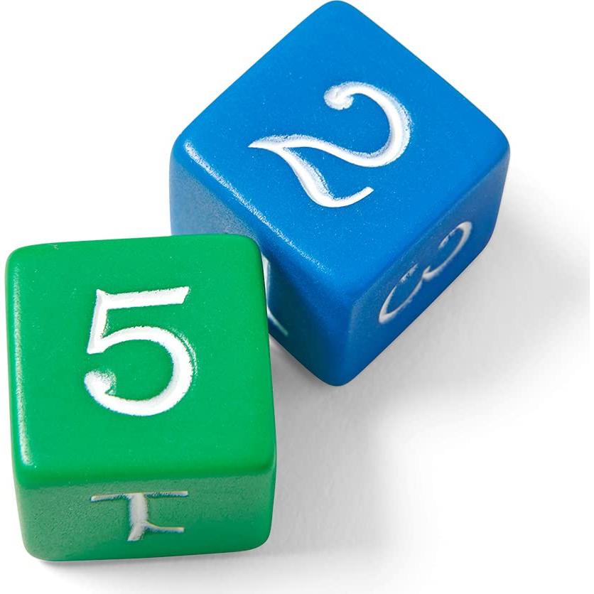 Dados de Plástico Hand2Mind Set de 12 Colores 1.9 cm