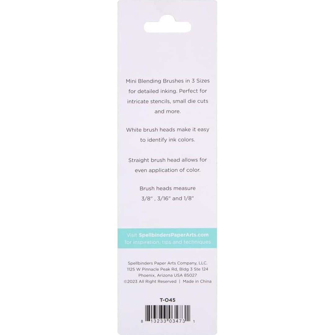 Juego de Pinceles de Difuminado Mini Spellbinders UNO - 2 Piezas