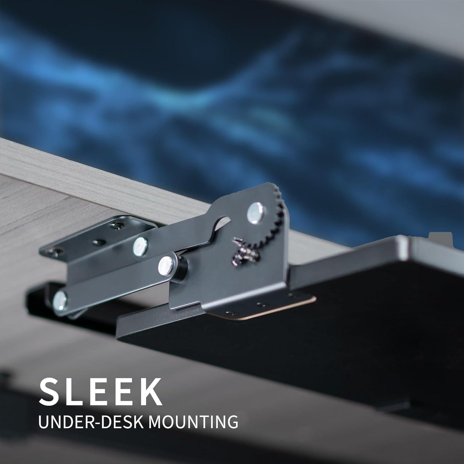 Bandeja para Teclado VIVO MOUNT-KB08S Ajustable Oscilante 68.6x27.9cm