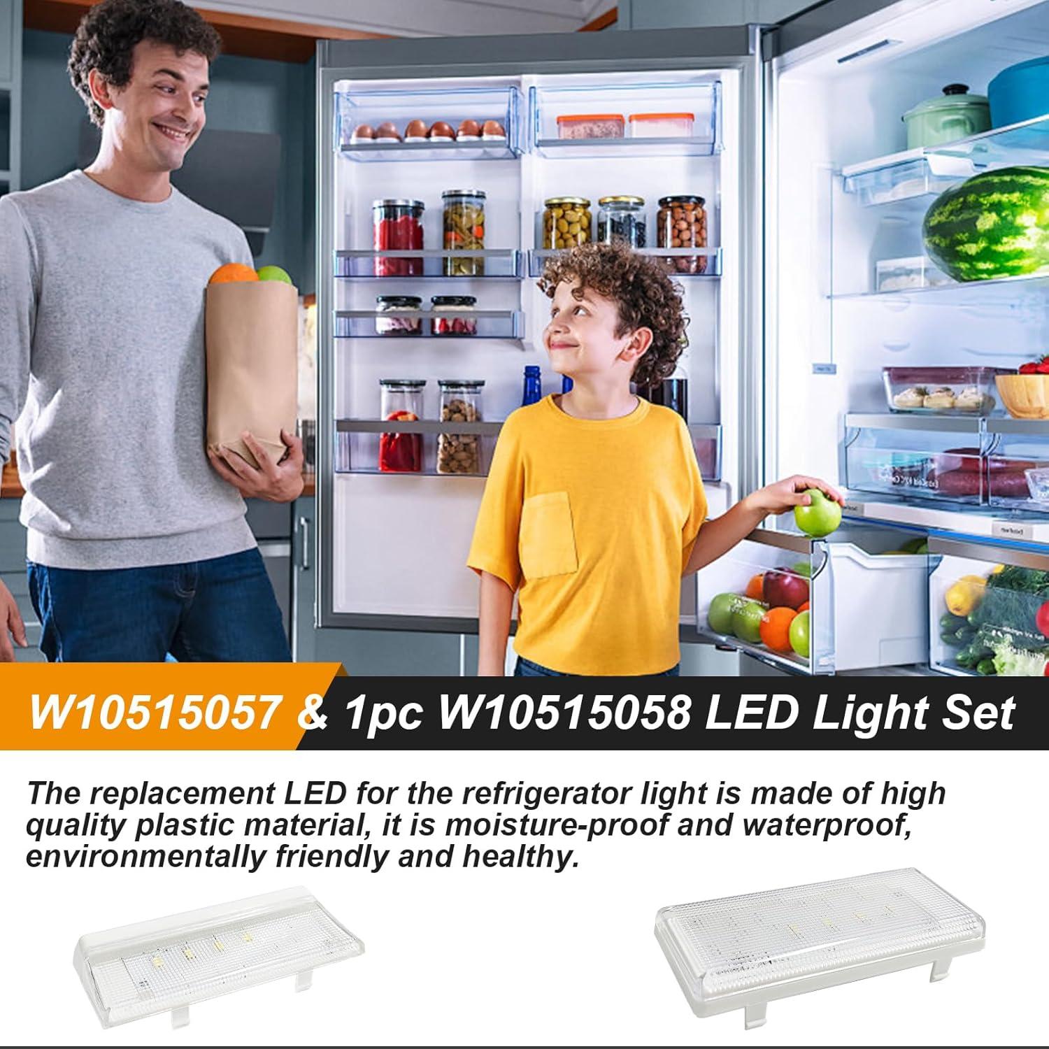 Luz LED de Congelador Popbee W10515057 Compatible Whirlpool