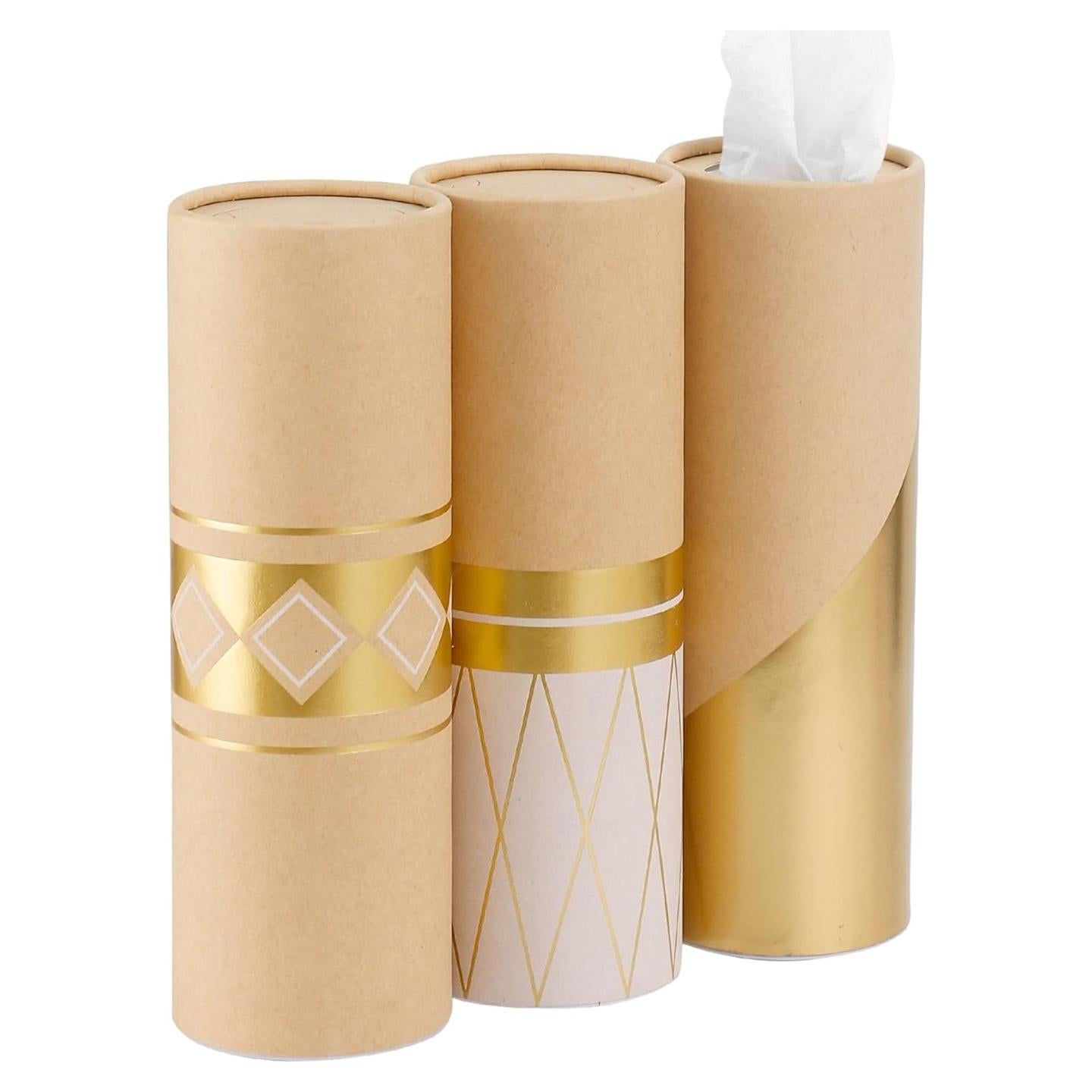 Soporte de Tejidos para Auto Winoo 3PK Redondo 50 Hojas