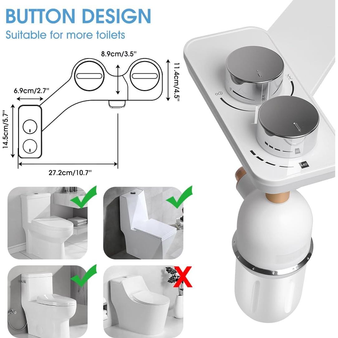 Accesorio de Bidet con Filtro ihork EB015D01 - 2 Paquetes