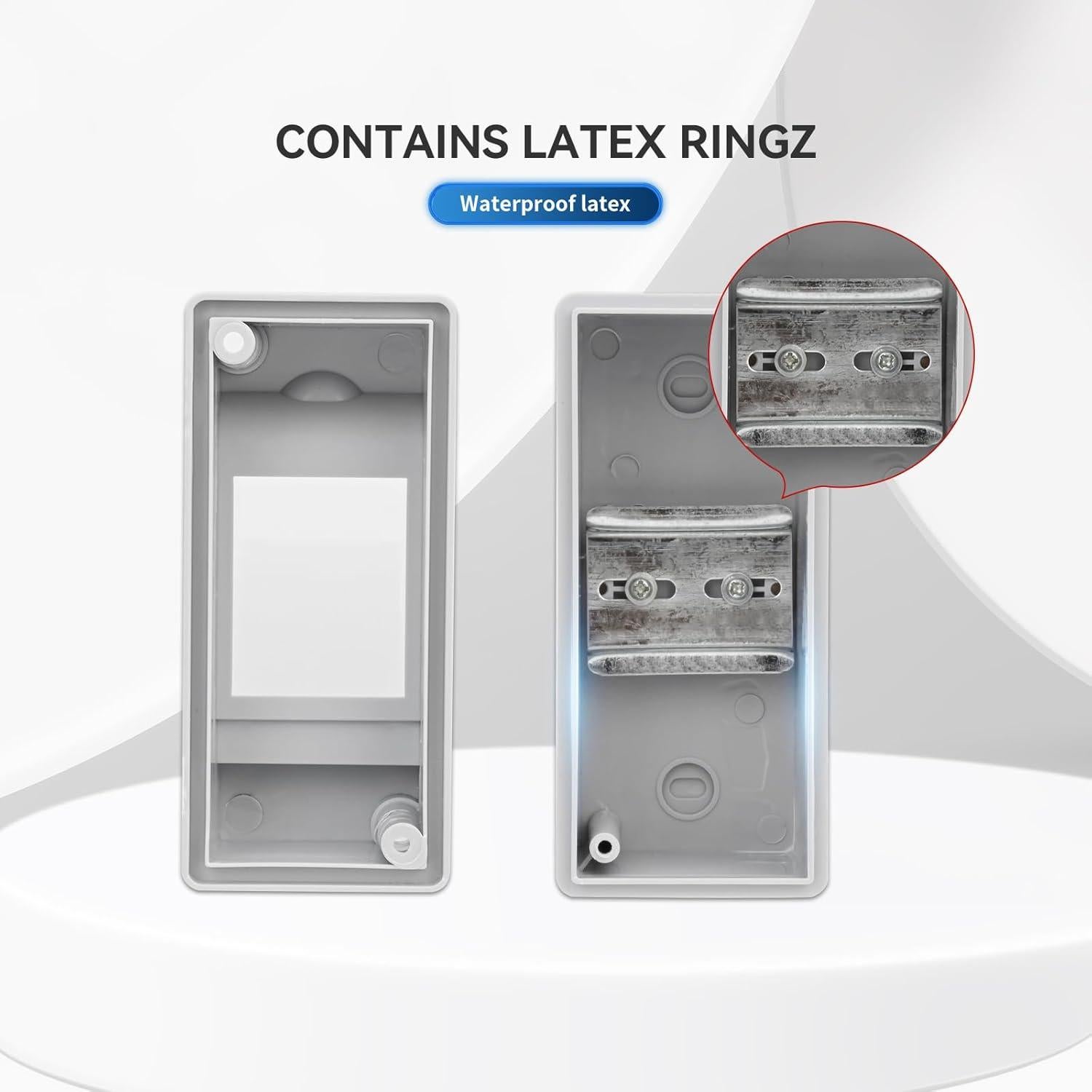 Caja de Protección de Distribución Mollom 2 Vías IP65 60x95x125mm