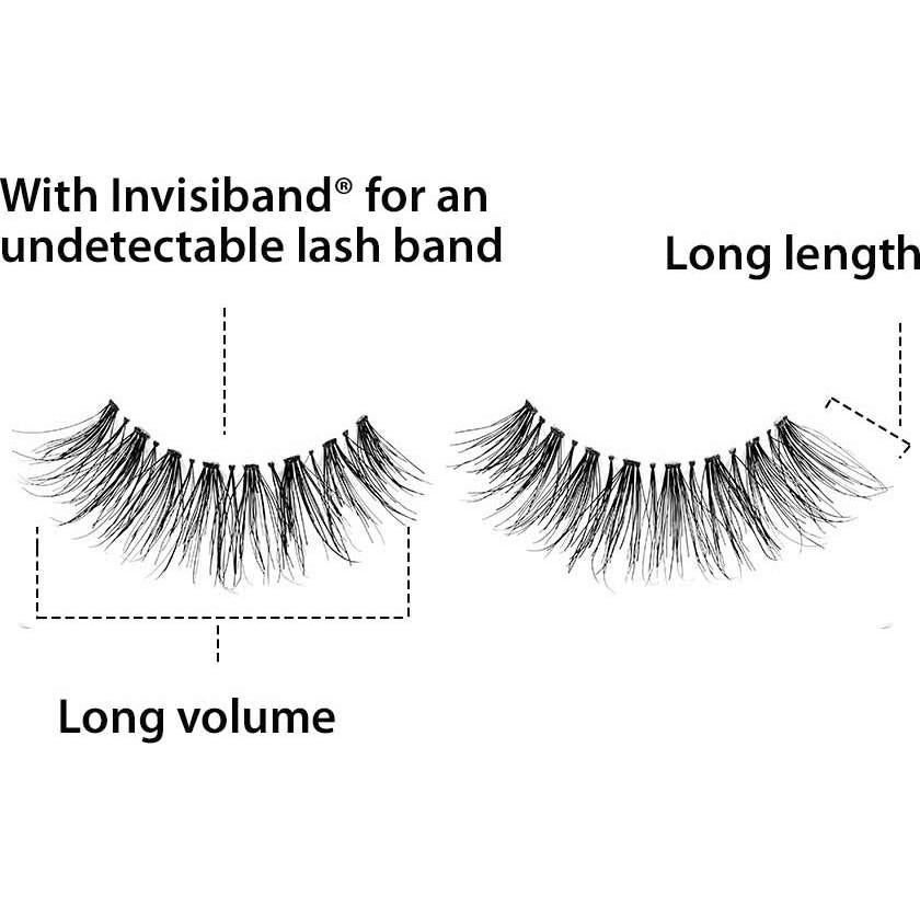 Pestañas Postizas Ardell Pro Wispies 700, Reutilizables, 4 Unidades