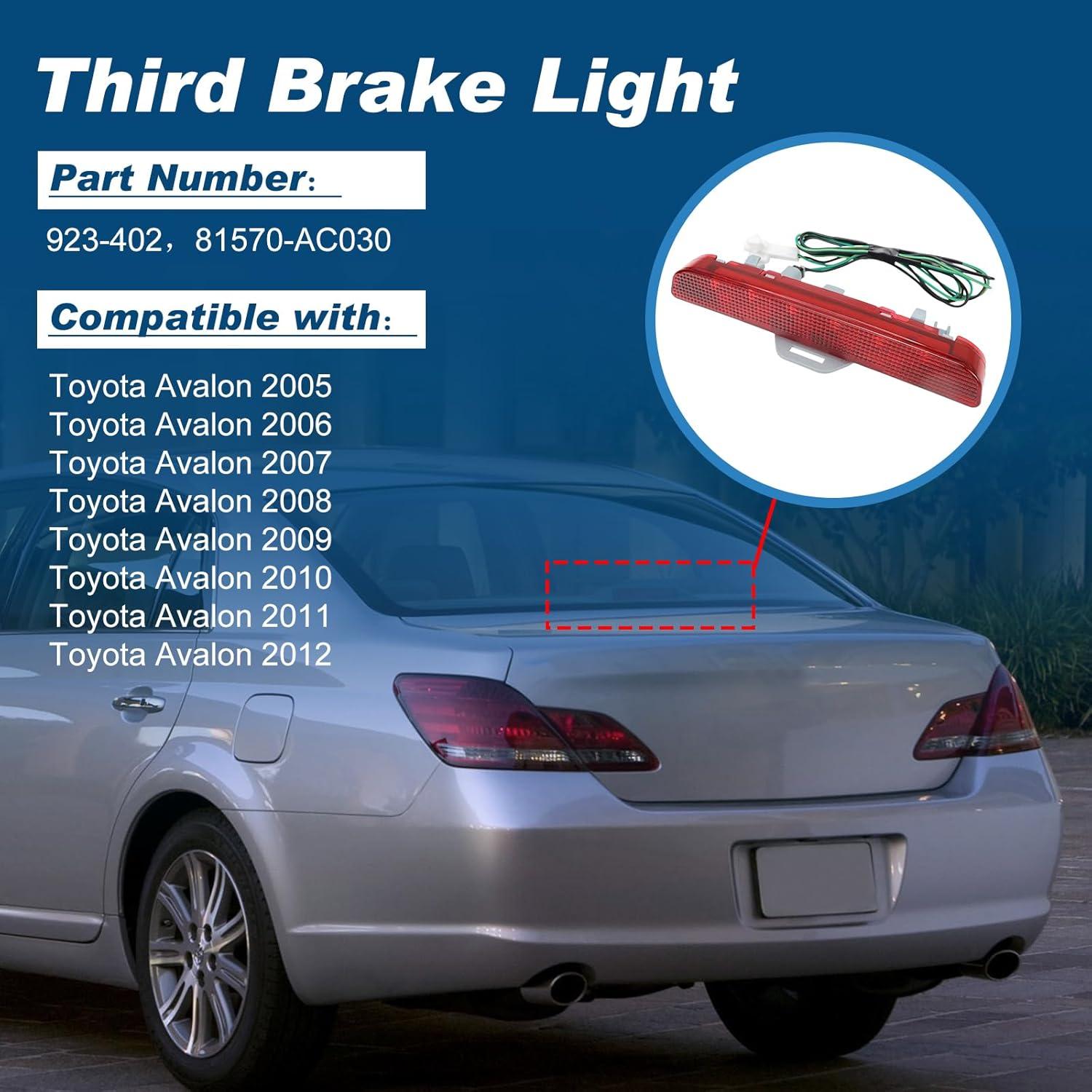 Luz de freno de tercera posición Toyota Avalon 2005-2012
