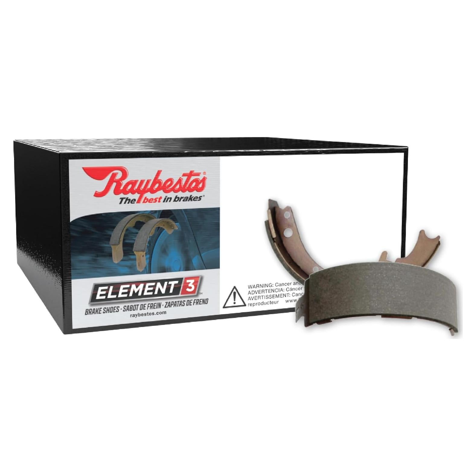 Zapatas de Freno Raybestos Element3 Traseras 917PG para Toyota