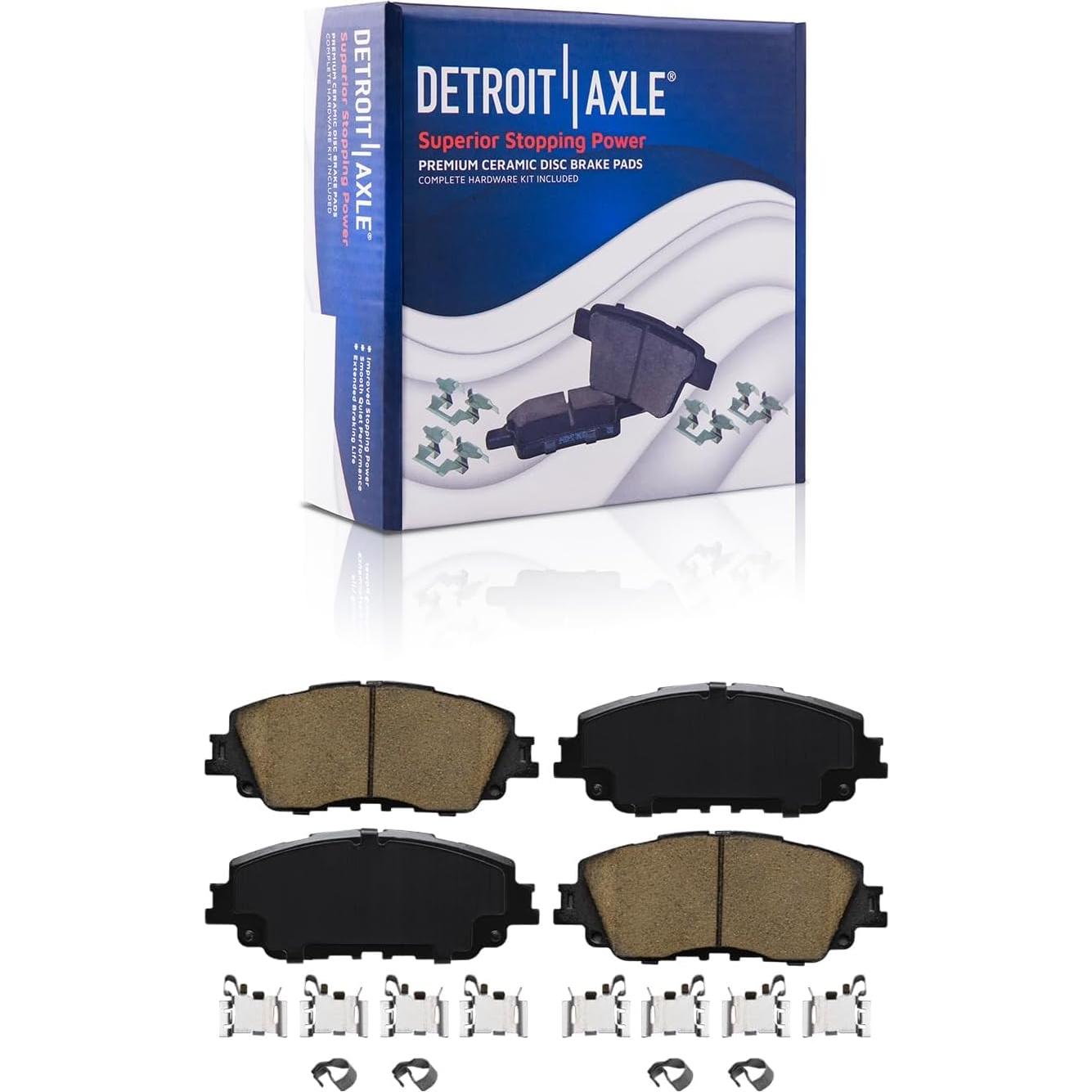 Kit de frenos Detroit Axle para Toyota C-HR RAV4 Venza 2020-2022