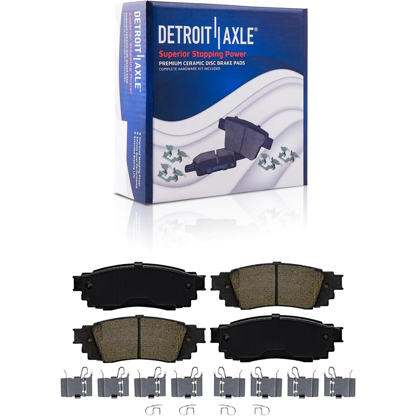 Kit de frenos Detroit Axle para Toyota C-HR RAV4 Venza 2020-2022