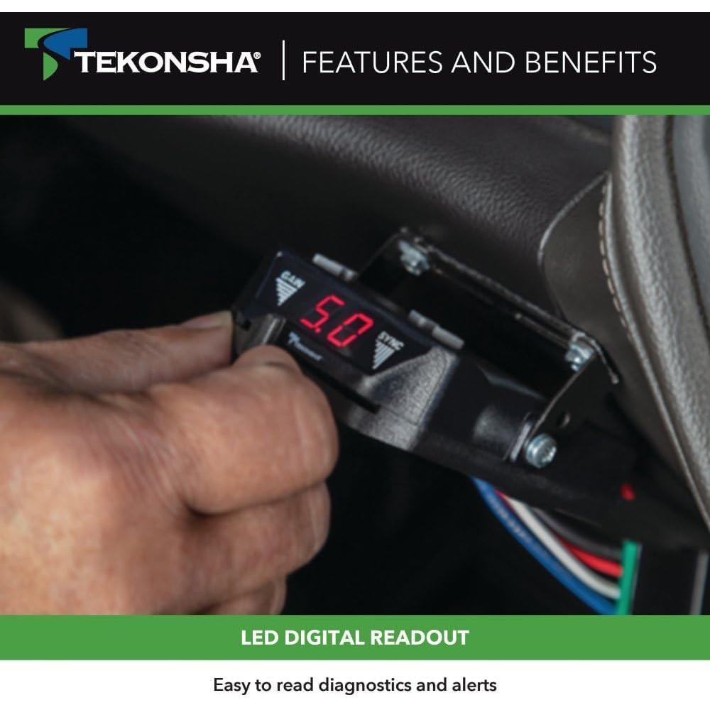 Controlador de Freno Digital Tekonsha Brakeman IV 8507120