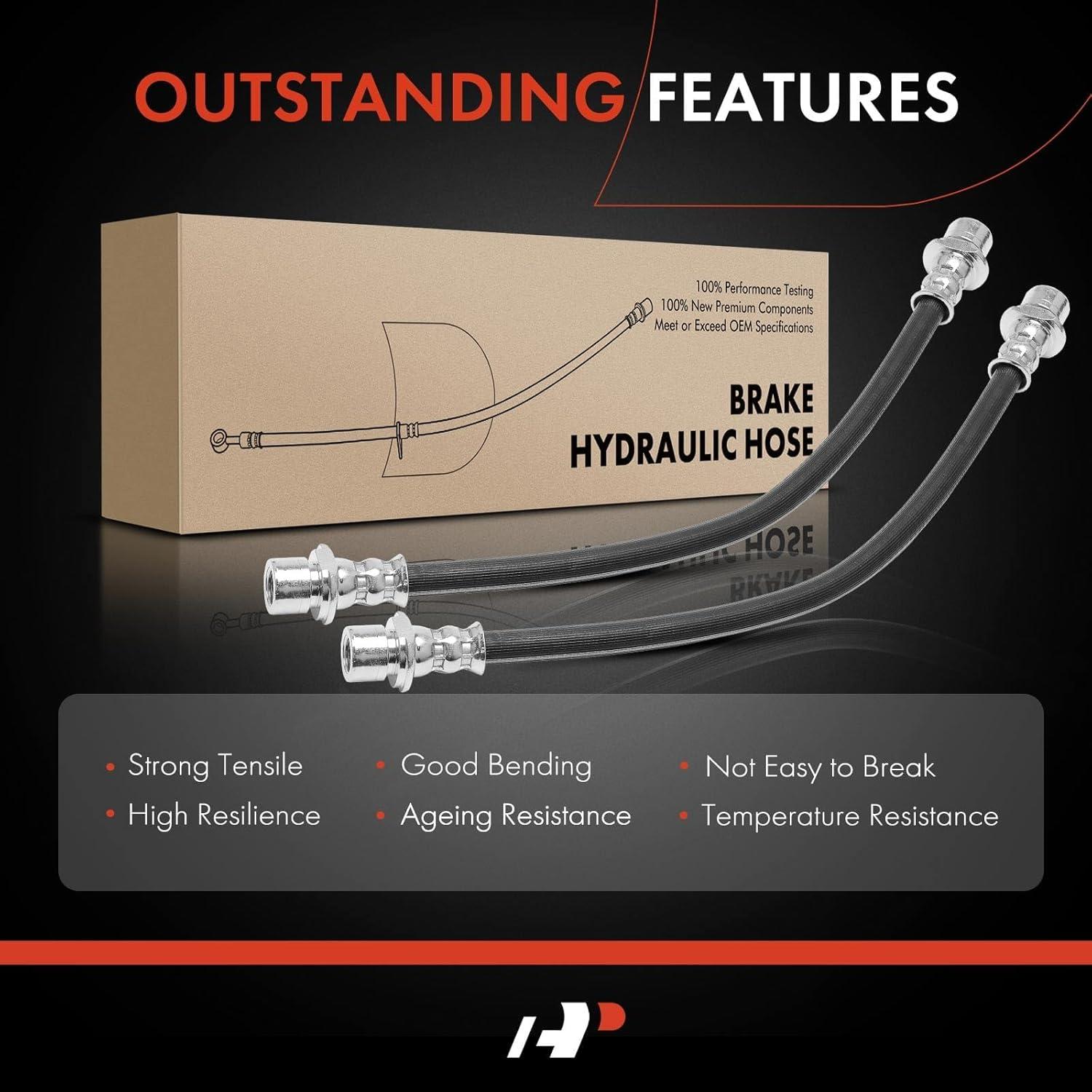 Manguera Hidráulica de Freno A-Premium para Toyota y Scion - 2 Piezas