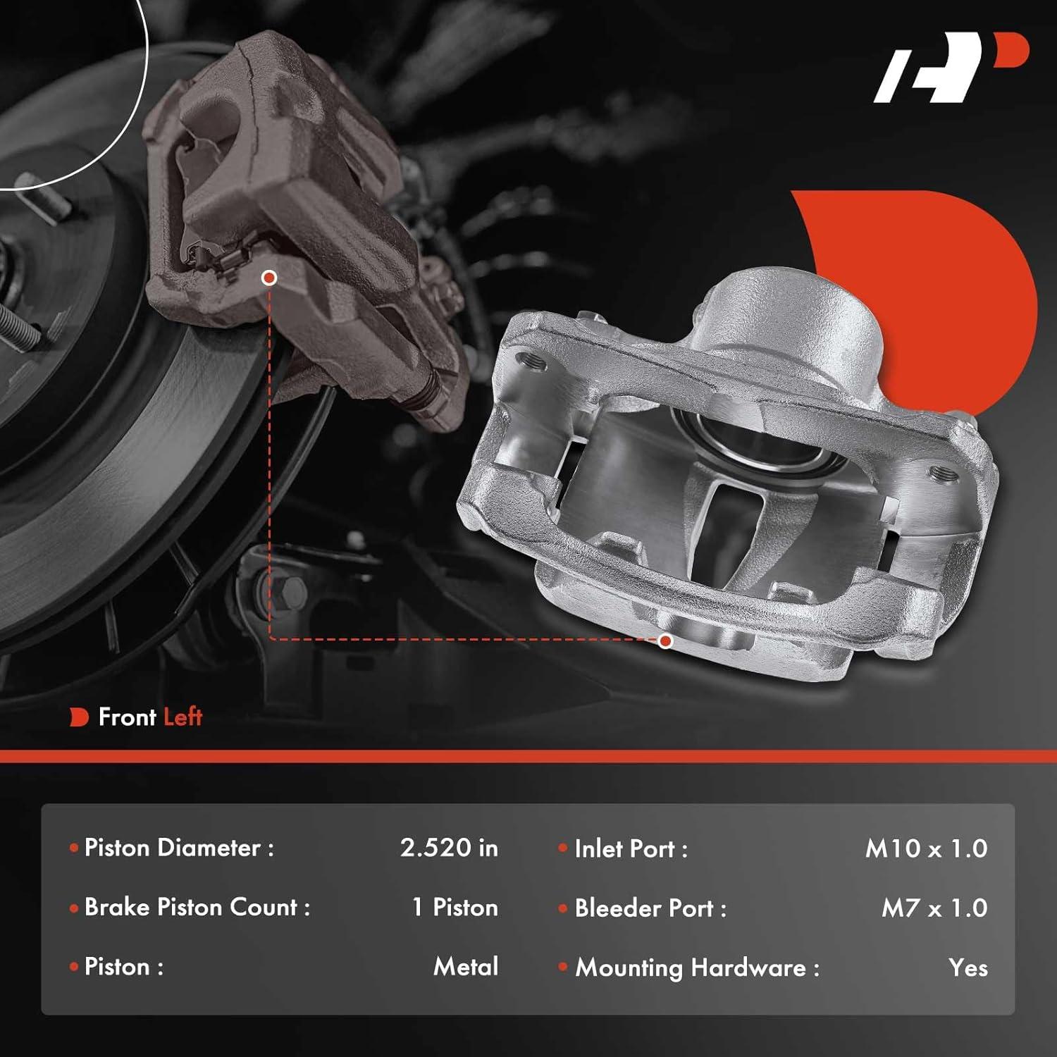 Caliper de Freno de Disco A-Premium para Toyota Camry 2002-2006