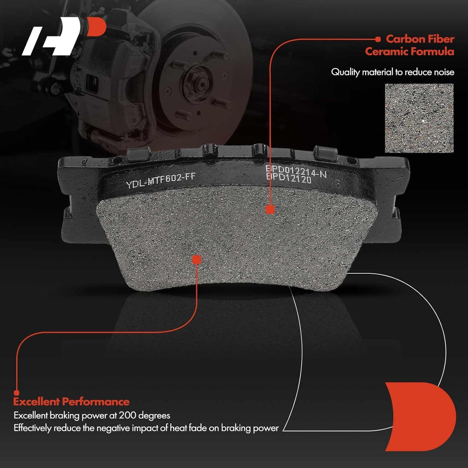 Disco de Freno Sólido Trasero A-Premium 280.9mm + Kit Pastillas Cerámicas