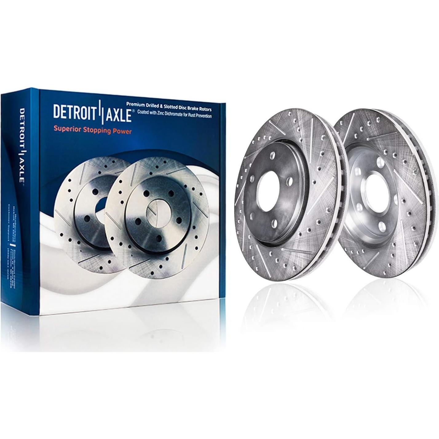 Kit de frenos delantero Detroit Axle para Toyota Tacoma 2005-2015