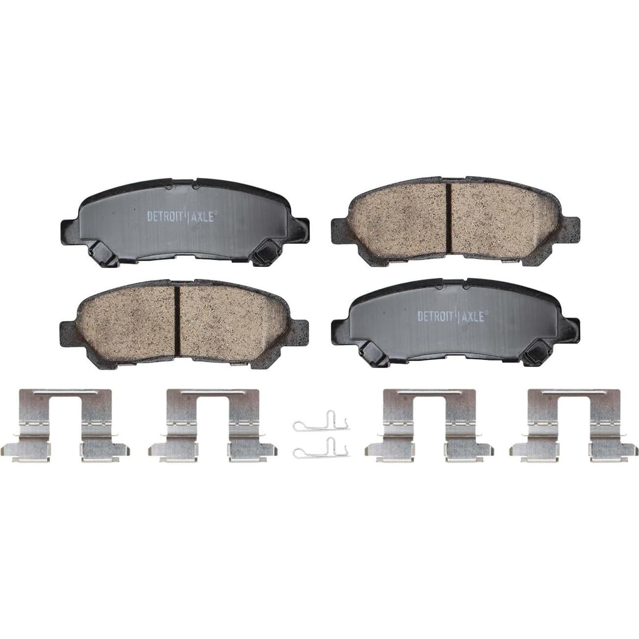 Kit de Freno Trasero Detroit Axle para Toyota Highlander 2008-2014