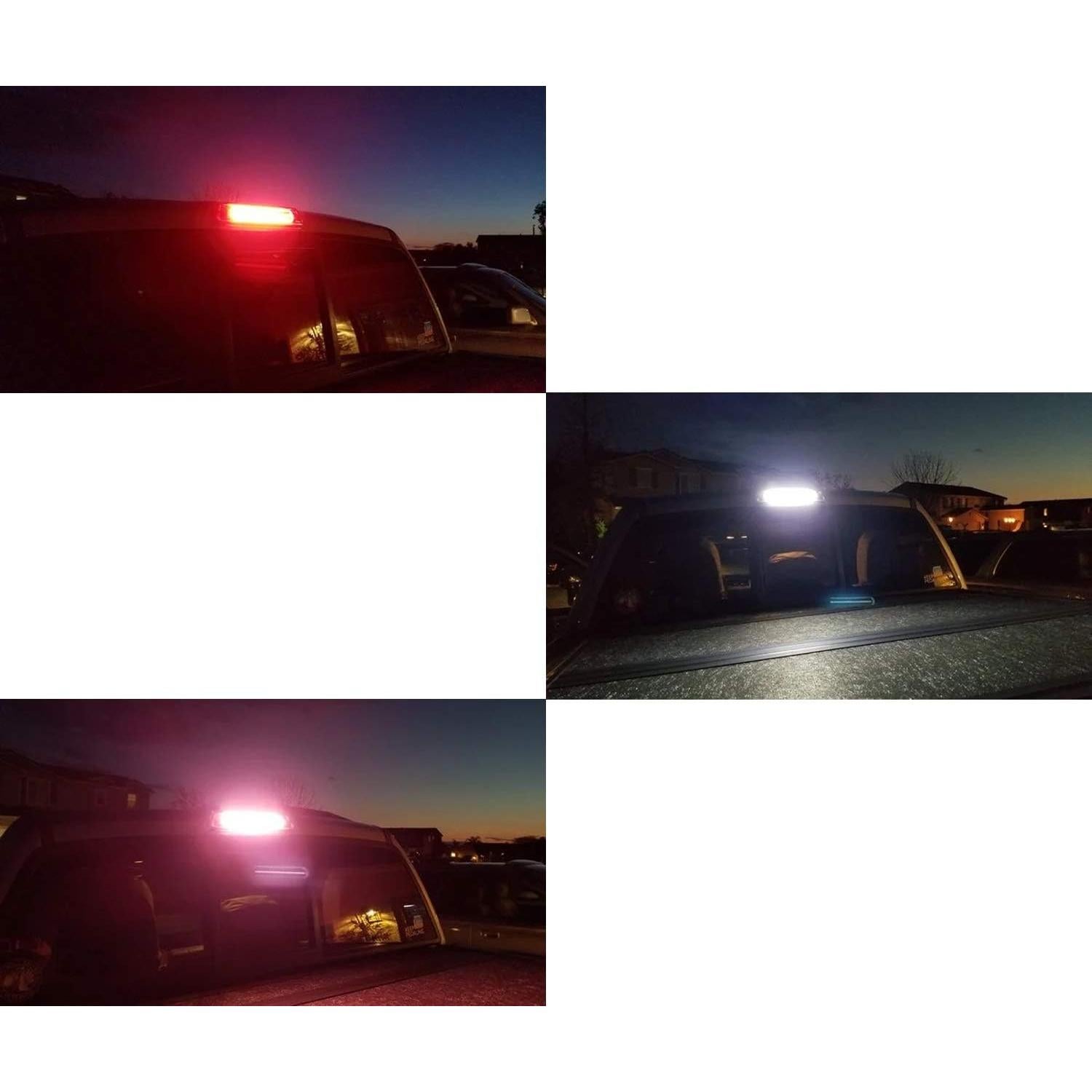 Luz de Tercera Freno LED iJDMTOY Ahumada para Toyota Tundra 2000-2006