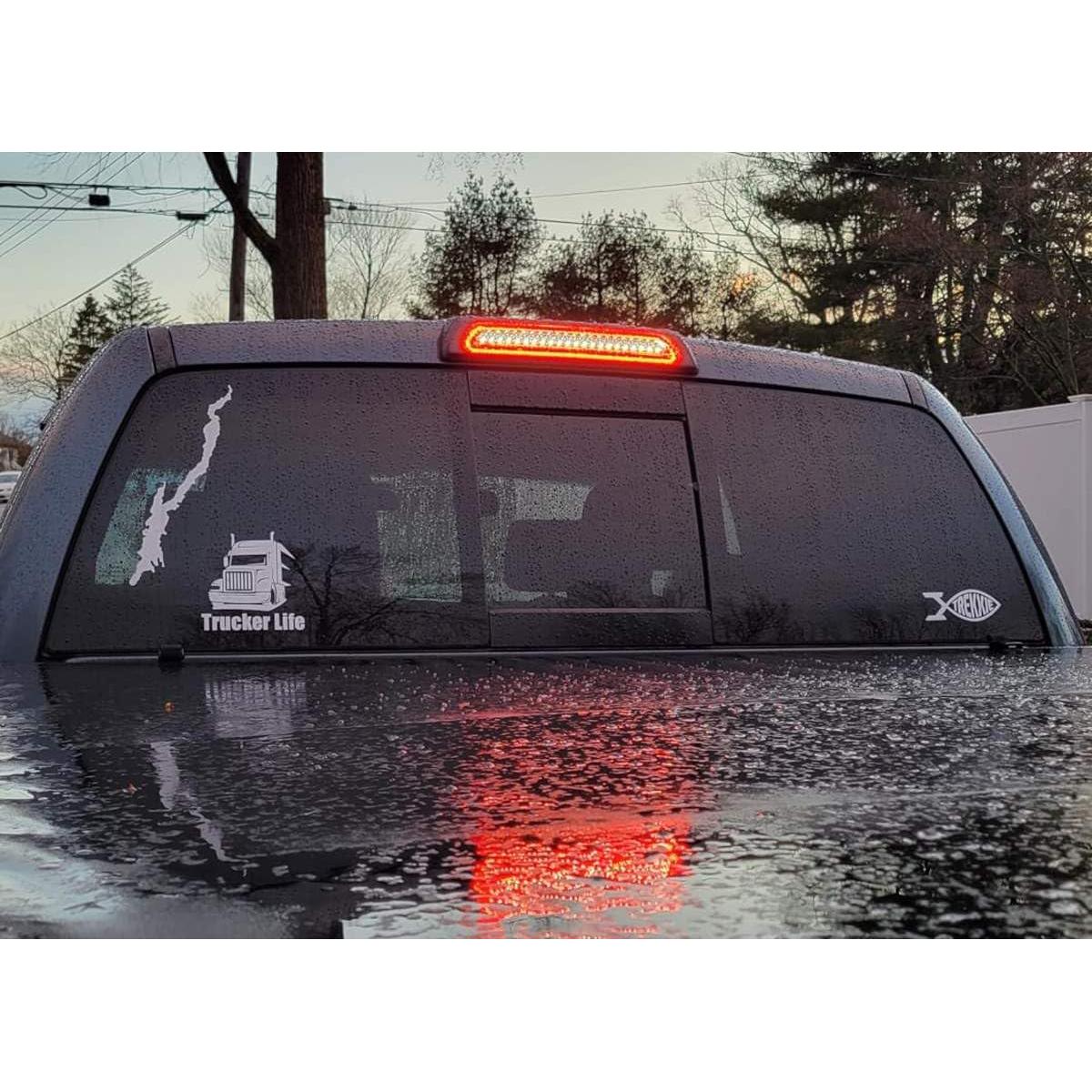 Luz de Tercera Freno LED iJDMTOY Ahumada para Toyota Tundra 2000-2006