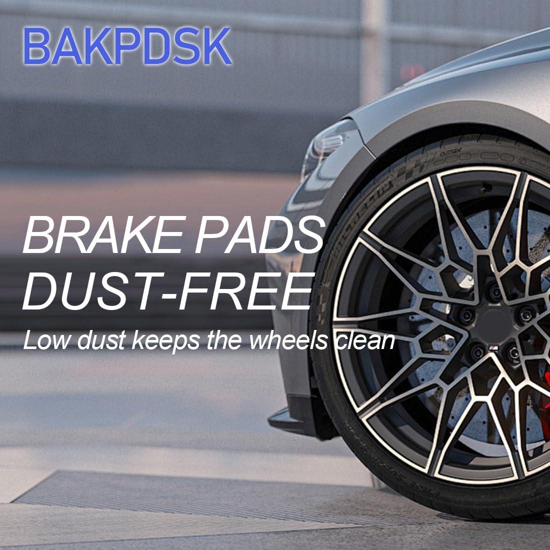 Pastillas de Freno Cerámicas BAKPDSK D1324 D1391 8 Piezas