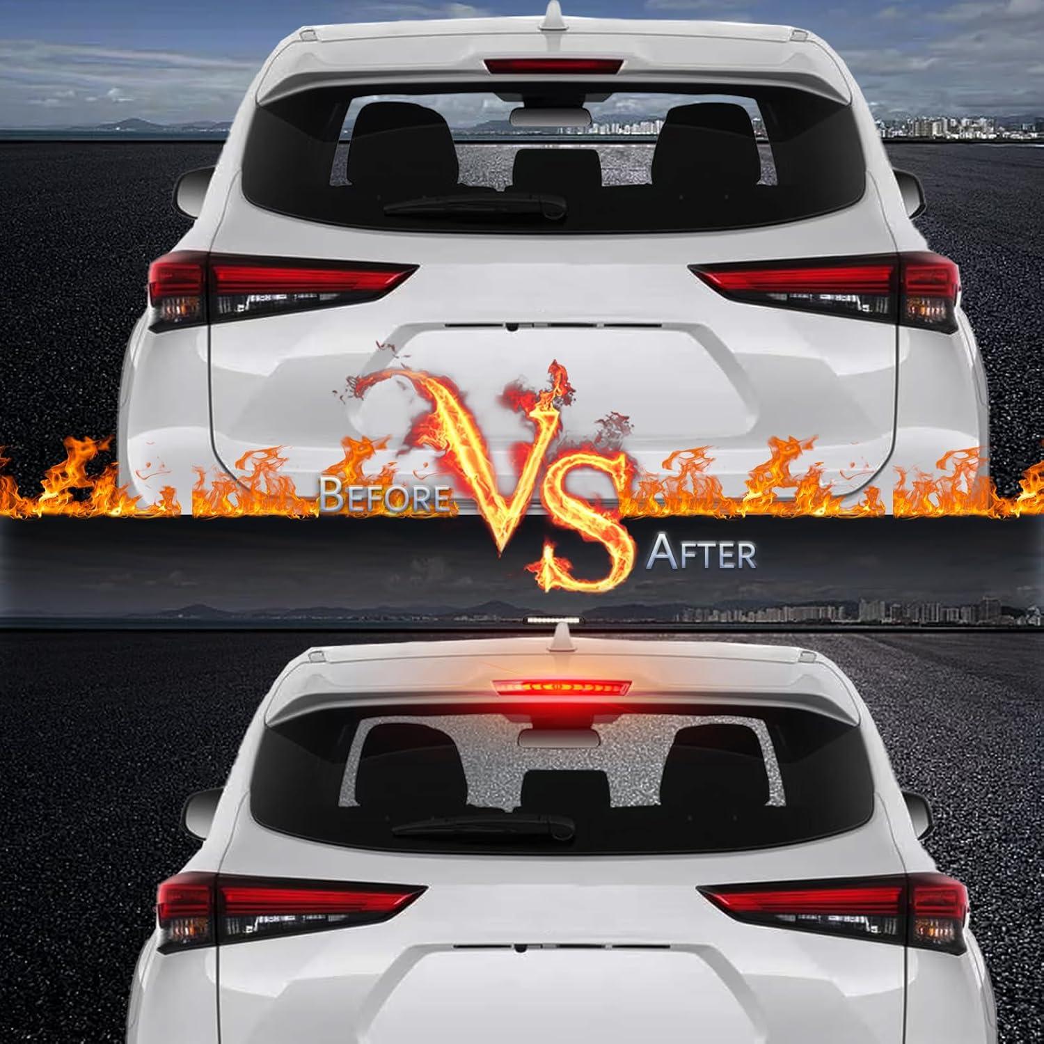 Luz de freno trasera LED GEEGEETOP para Toyota Highlander 2021-2025