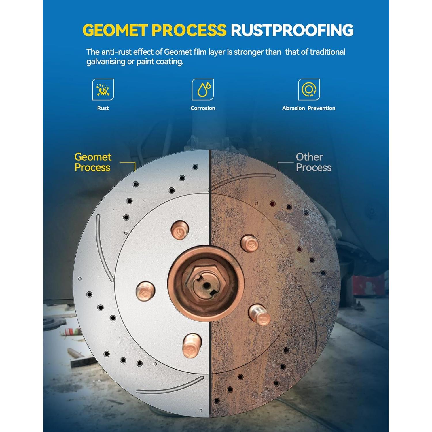 Kit de Freno Delantero PHILTOP para Toyota 2004-2010 Sienna