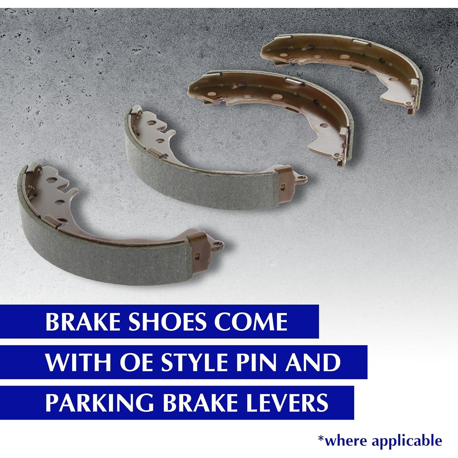 Zapatas de Freno de Tambor Centric Premium 111.05280 para Toyota