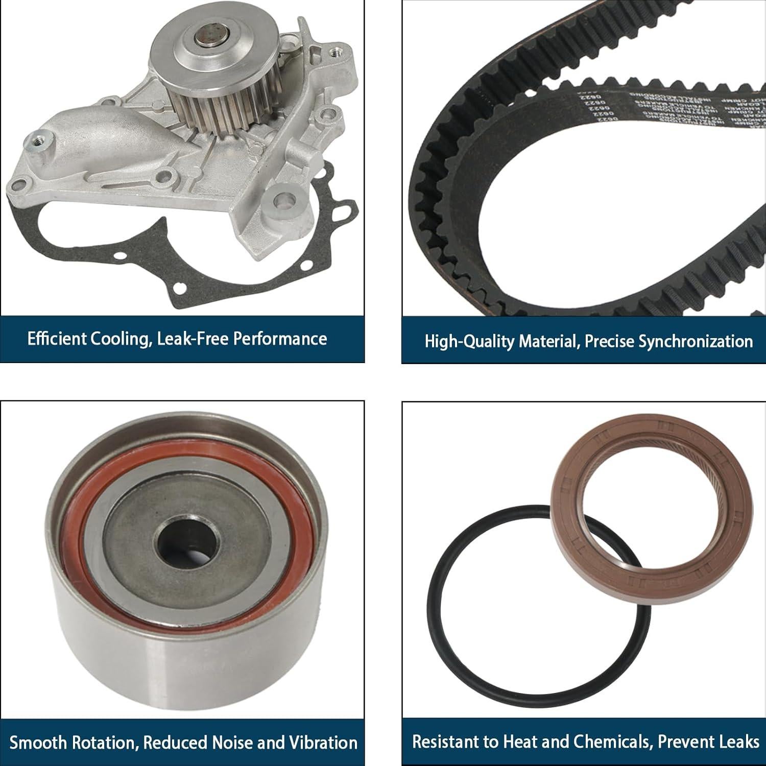 Kit de Correa de Distribución con Bomba de Agua Cytrobe TCKWP199