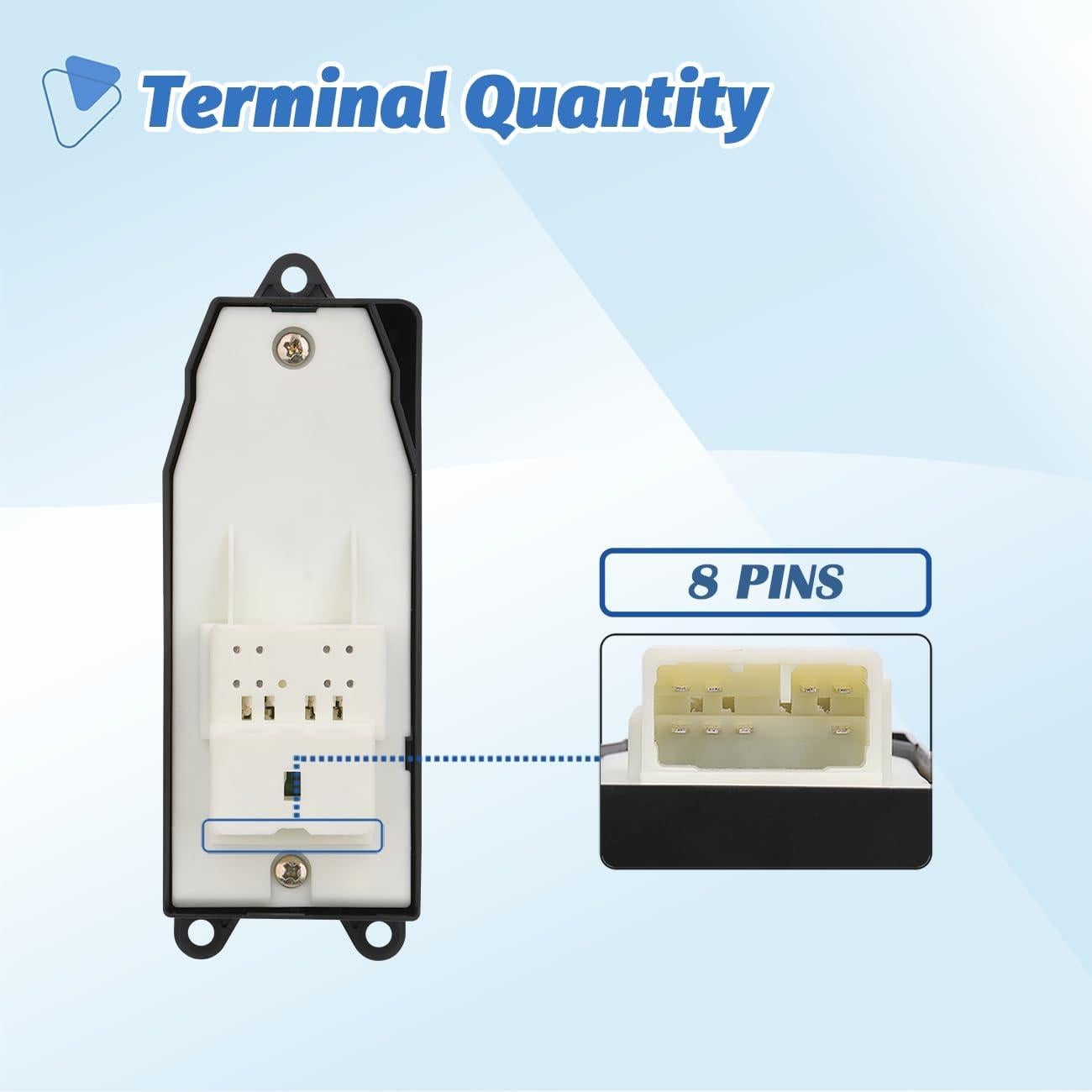 Botón de Control Maestro Ventana Eléctrica AiYiGu 84820-10100A