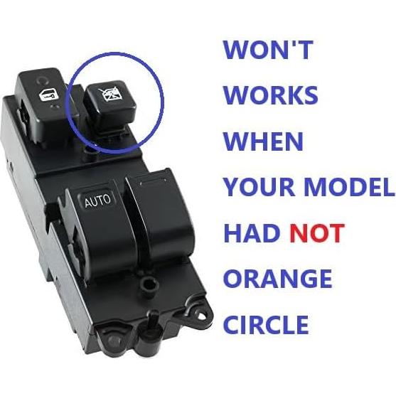 Botón de Control Maestro Ventana Eléctrica AiYiGu 84820-10100A