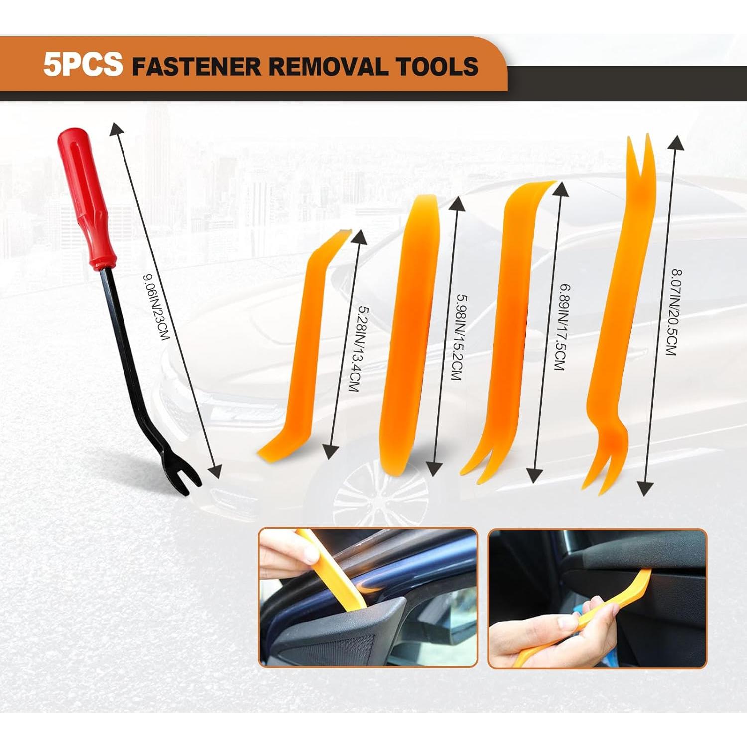 Kit 635 Piezas Sujetadores de Clips Automotrices TOPCNOEM