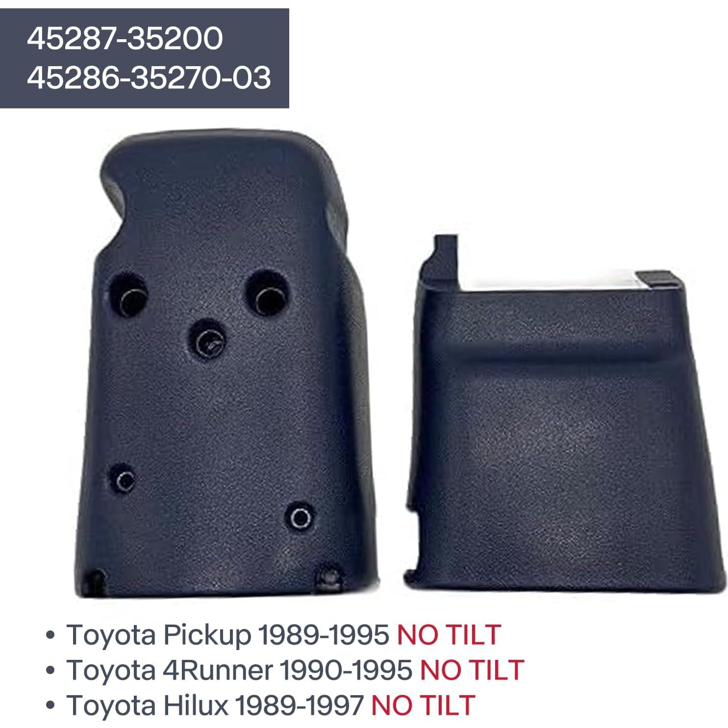 Cubierta de Columna de Dirección Azul HAITUO para Toyota Pickup 1989-1995