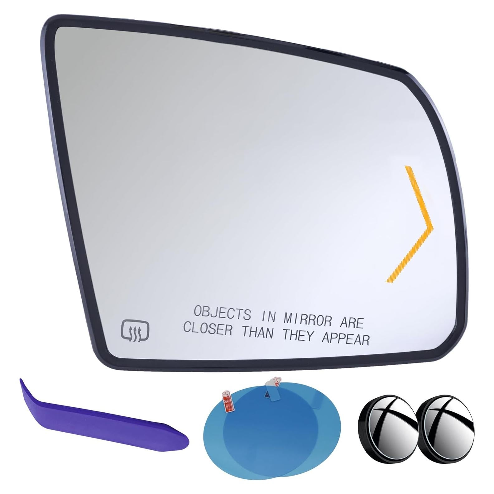 Cristal Espejo Lateral Calentado EAP para Toyota Tundra 2007-2021