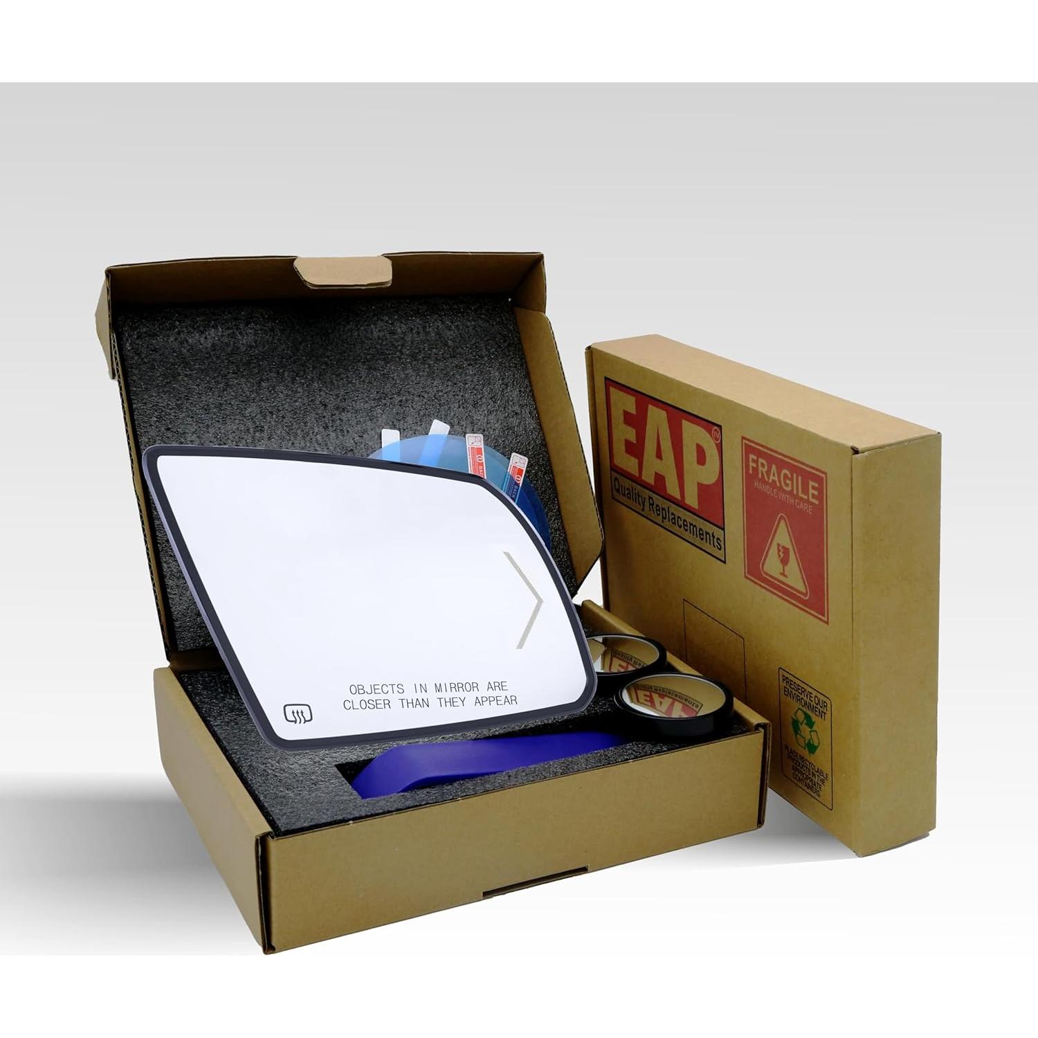 Cristal Espejo Lateral Calentado EAP para Toyota Tundra 2007-2021