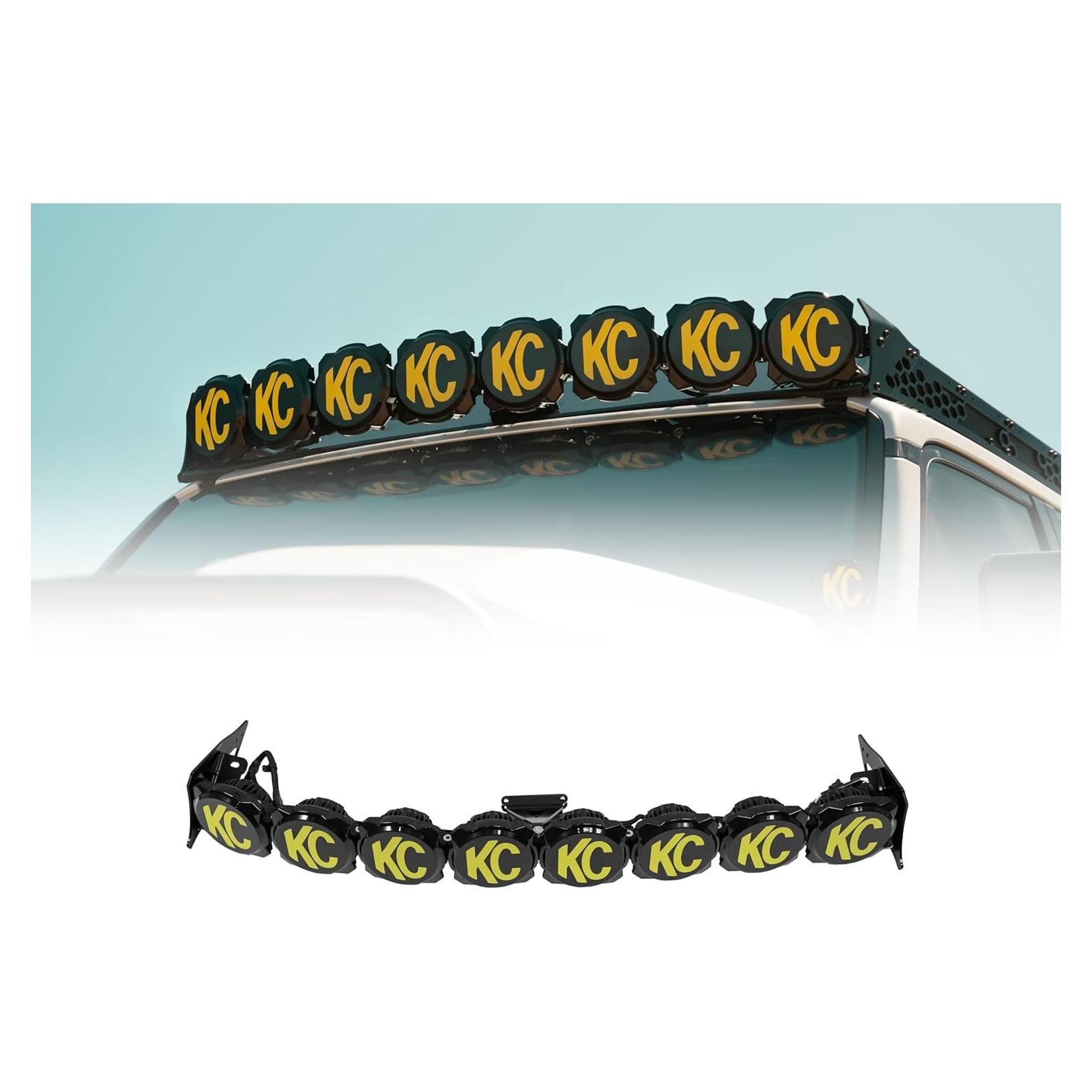 Soporte de Luz Redondo Rago Fabrication para Techo Toyota Land Cruiser 2024