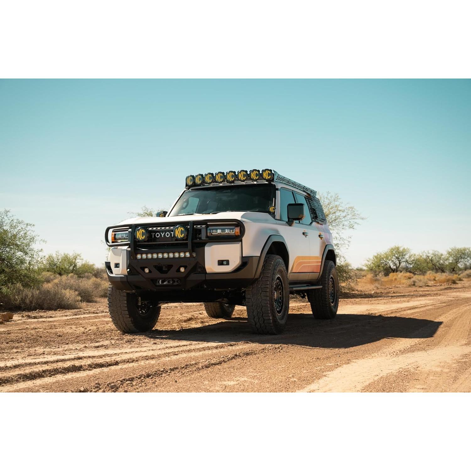 Soporte de Luz Redondo Rago Fabrication para Techo Toyota Land Cruiser 2024