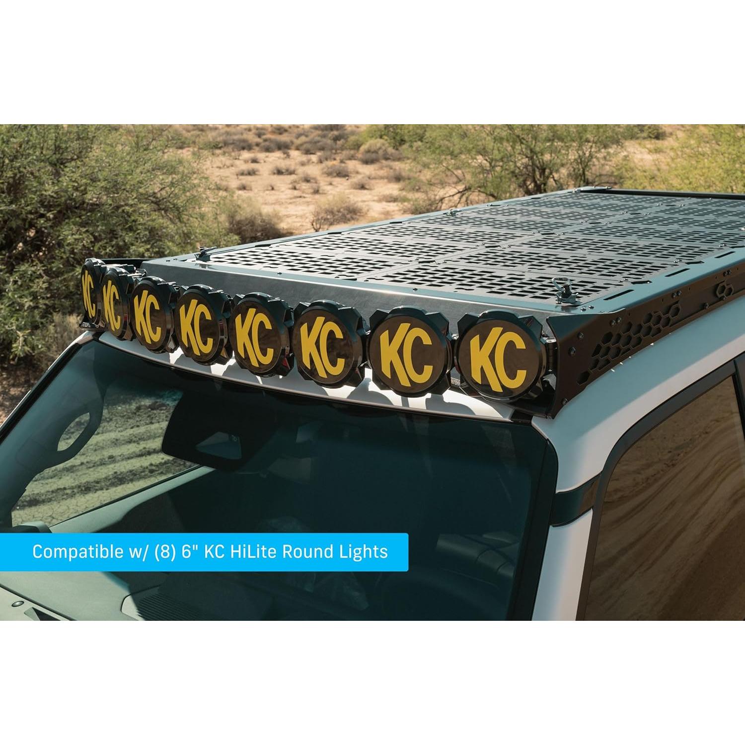 Soporte de Luz Redondo Rago Fabrication para Techo Toyota Land Cruiser 2024