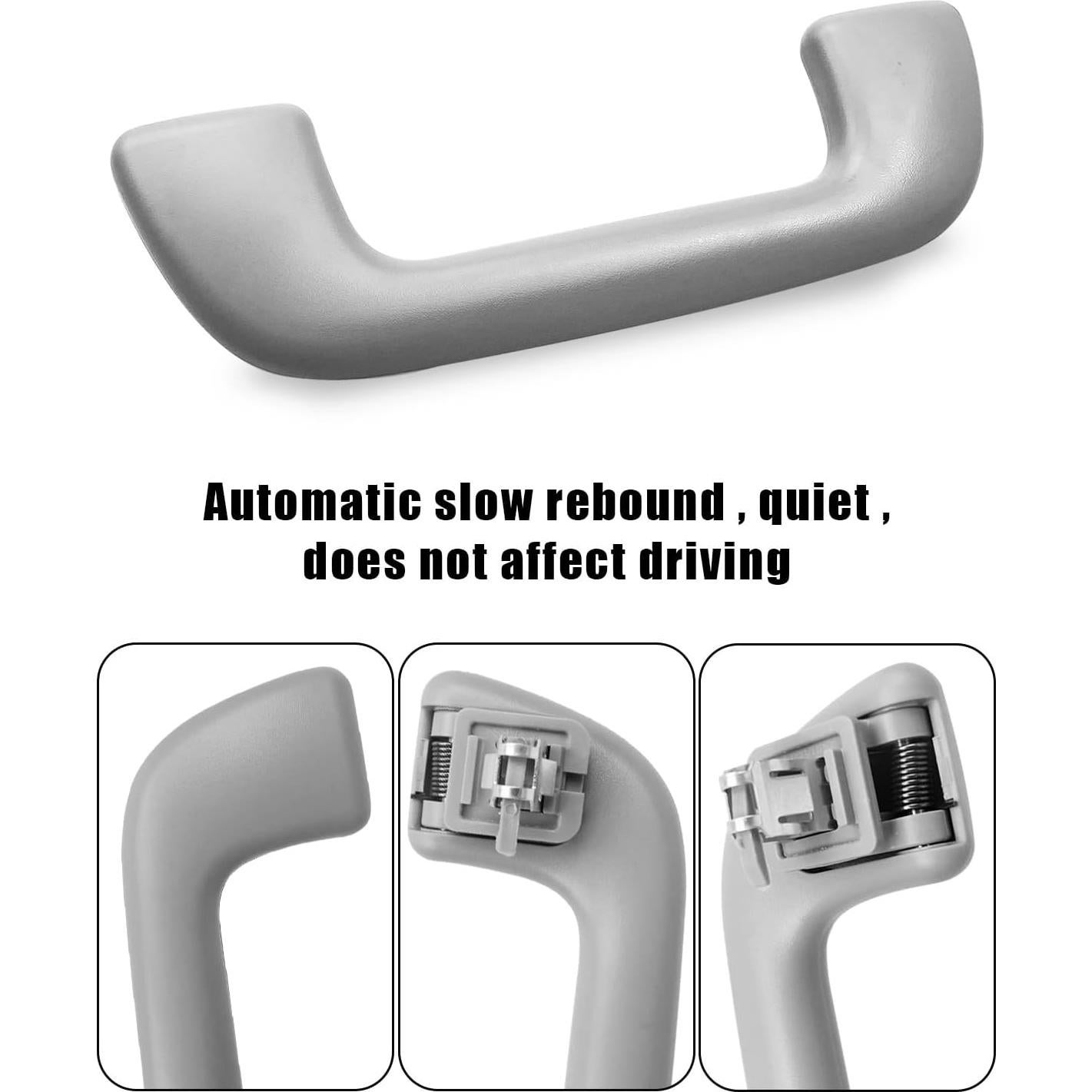 Mango de Tirón de Techo TIKSCIENCE Gris ABS Compatible Toyota