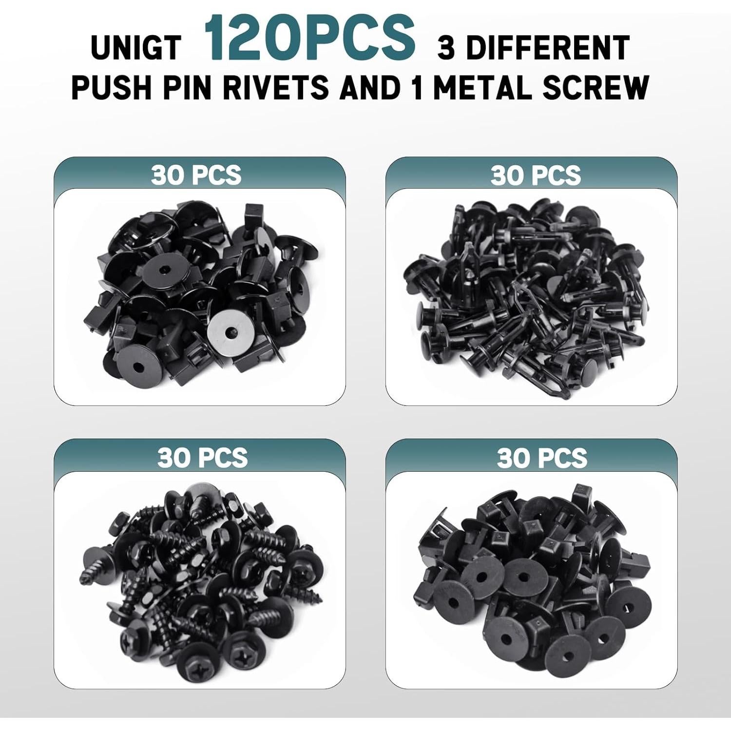 Kit 121 Piezas Tornillos y Clips Toyota Lexus UNIGT