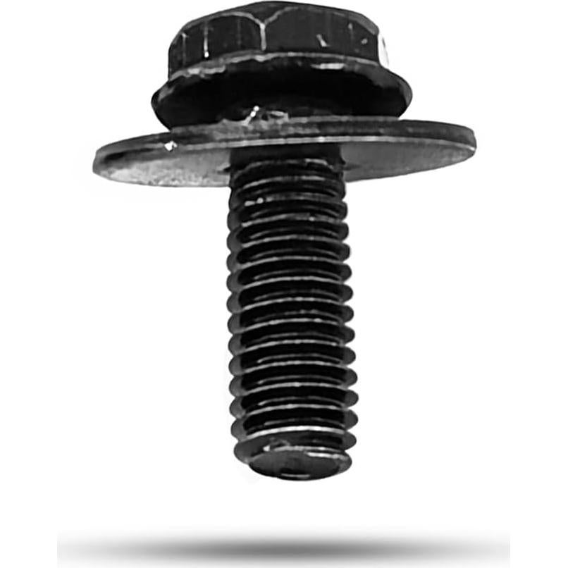 30 Tornillos M6-1.0 x 17mm Hexagonal SEMS Mean Mug Auto