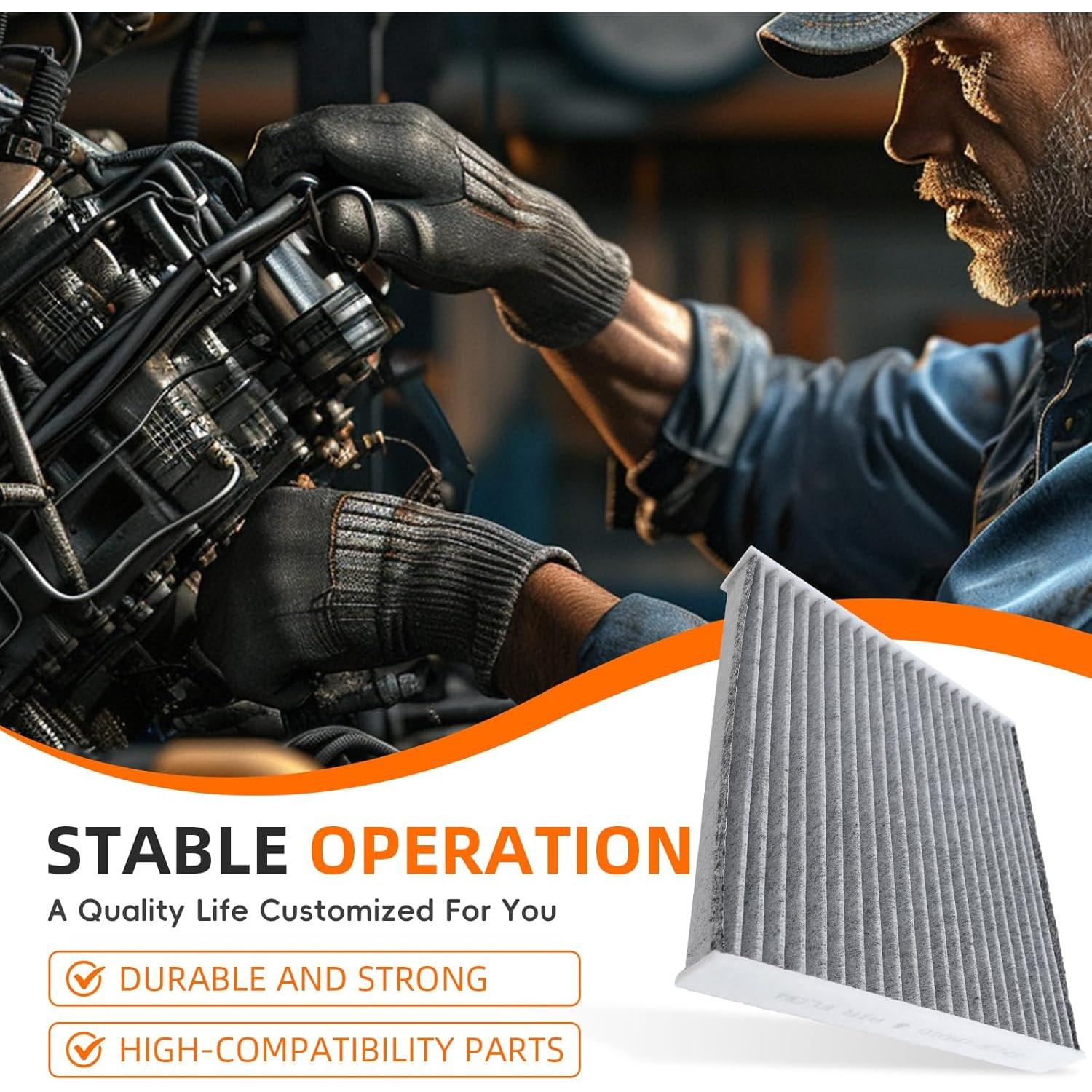 Juego de Filtros de Aire Motor y Cabina GoaMotors para Toyota 4Runner y Lexus GX460