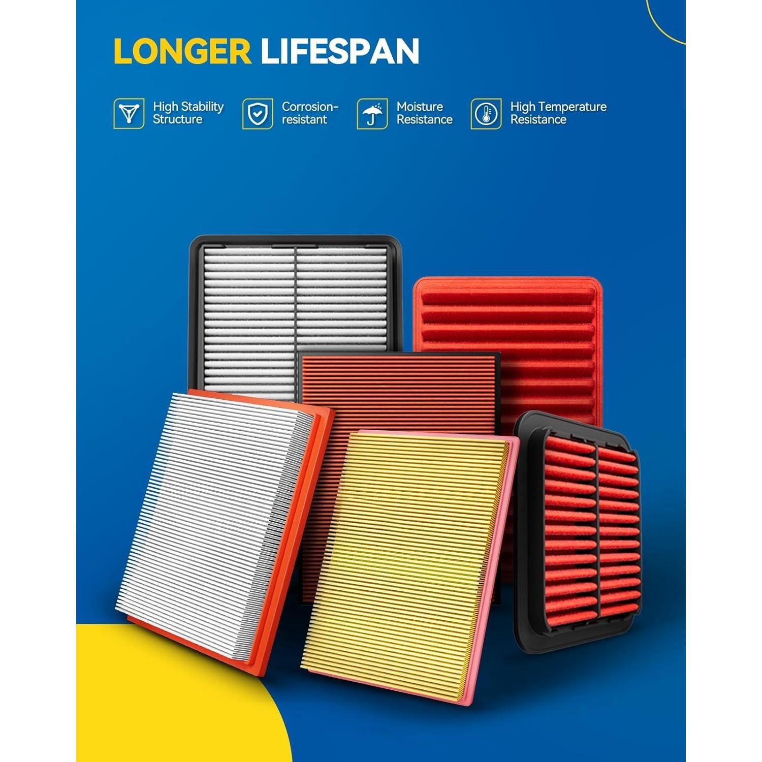 Filtro de Aire PHILTOP CA10677 para Toyota y Lexus 2013-2018